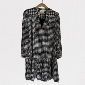 Maeve by Anthropologie Black & White Dress